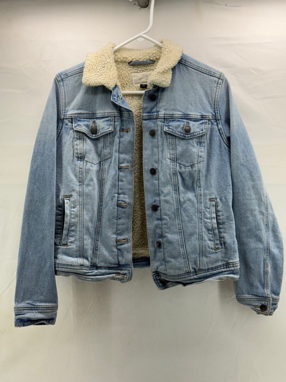 Universal thread, small denim jacket lined retro, boho streetwear